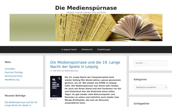 www.medienspuernase.de