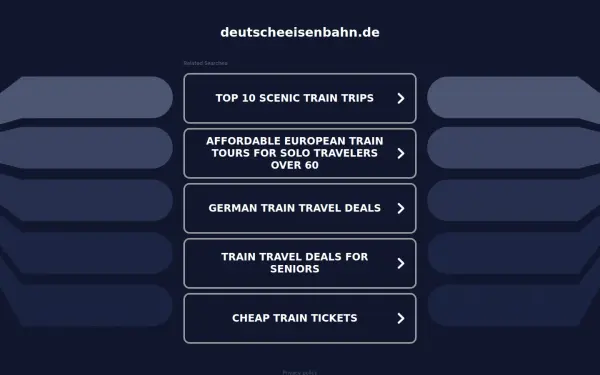 deutscheeisenbahn.de