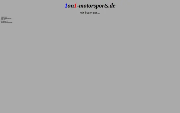 1on1-motorsports.de