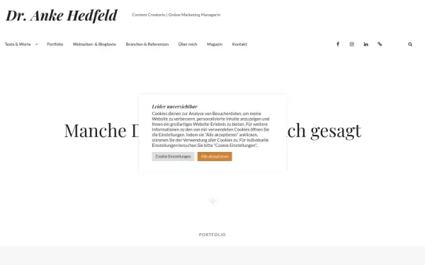 www.anke-hedfeld.de