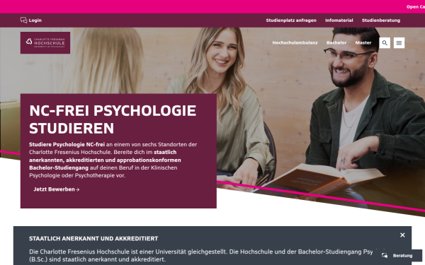 www.charlotte-fresenius-uni.de