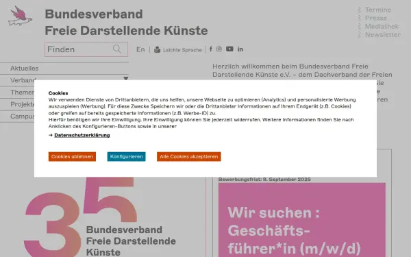 darstellende-kuenste.de