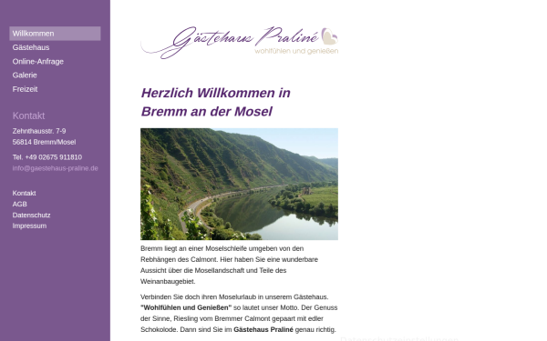 gaestehaus-praline.de