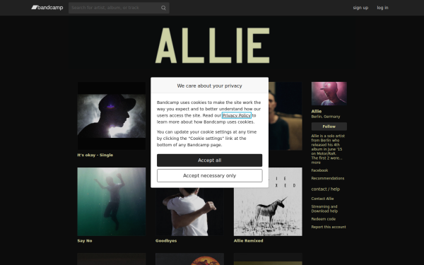 alliemusic.bandcamp.com