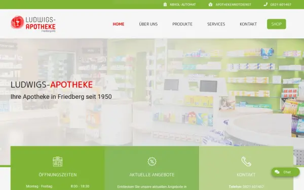 ludwigs-apotheke-friedberg.de