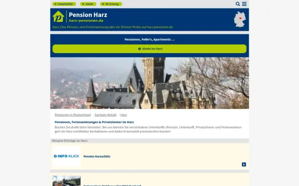 www.harz-pensionen.de