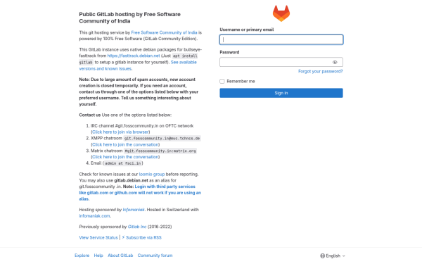 git.fosscommunity.in
