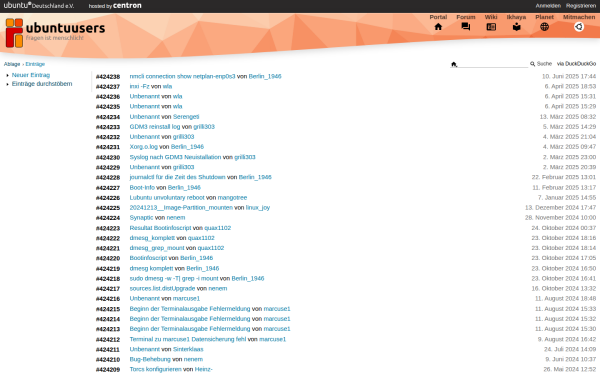 paste.ubuntuusers.de