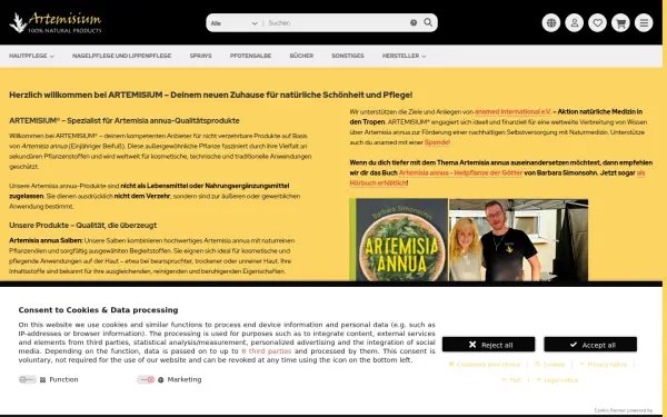 www.artemisium.de