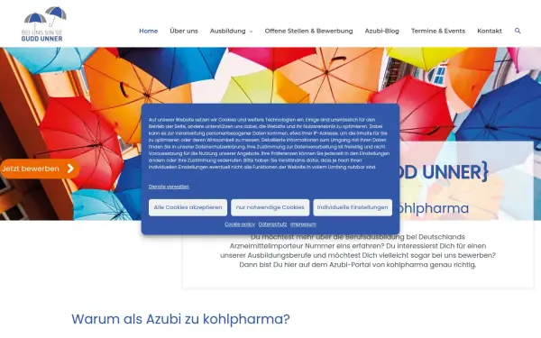 ausbildung.kohlpharma.com