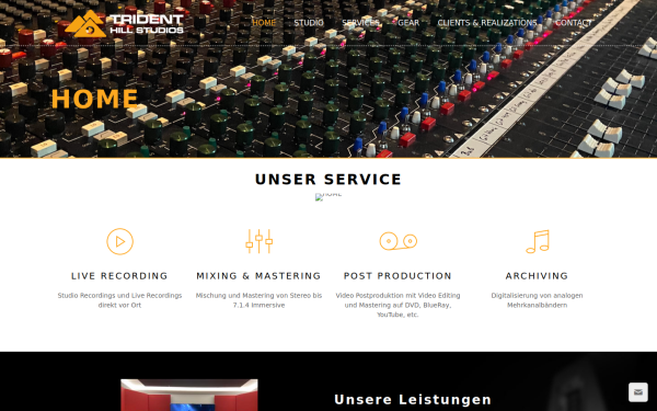 tridenthillstudios.com