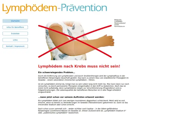 lymphoedem-praevention.de