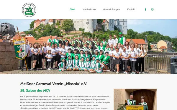 meissnercarnevalsverein.de