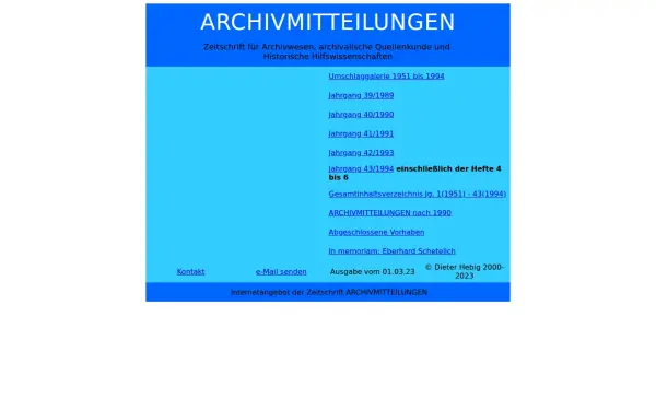 archivmitteilungen.de