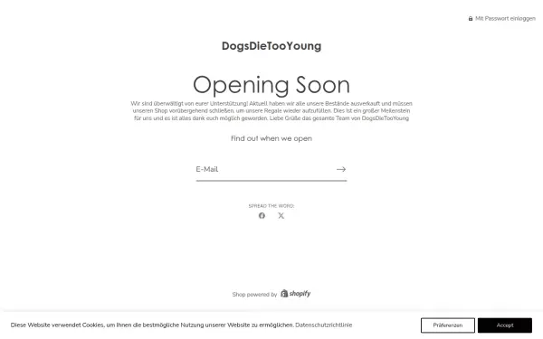 dogsdietooyoung.com