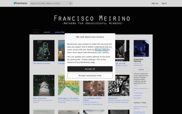 franciscomeirino.bandcamp.com