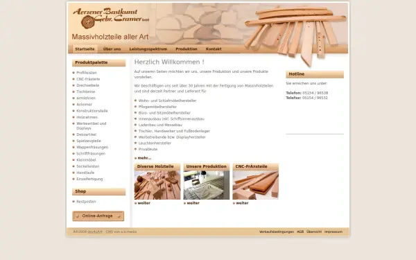 aerzener-holztechnik.de