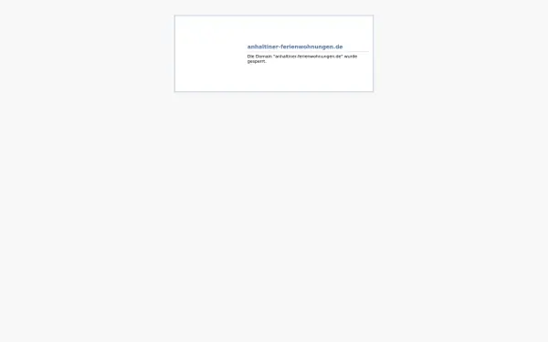 anhaltiner-ferienwohnungen.de