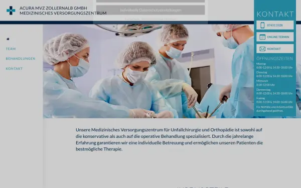 www.acura-mvz-zollernalb.de