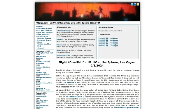www.u2gigs.com