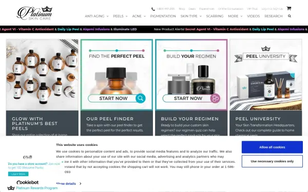 www.platinumskincare.com