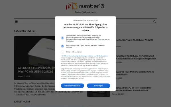 www.number13.de