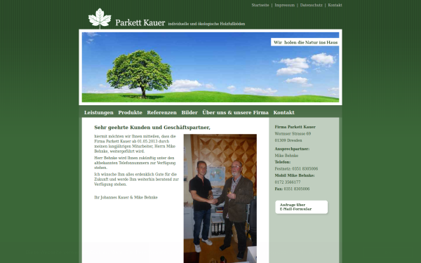www.parkett-kauer.de