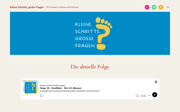 kleineschrittegrossefragen.de