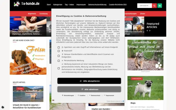 www.1a-hunde.de