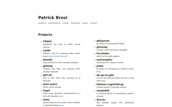 patrickbrosi.de