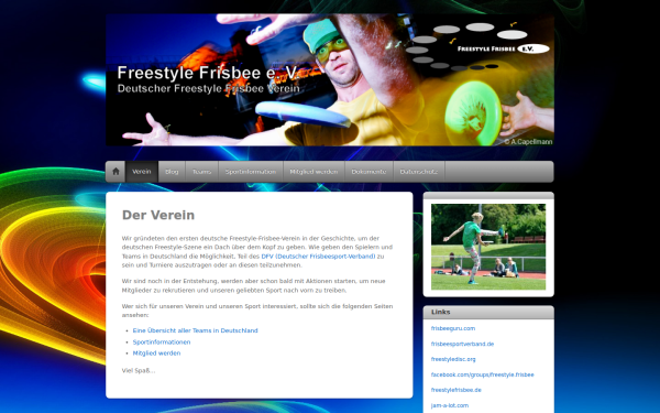 freestylefrisbeeverein.de