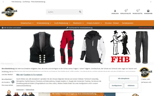 arbeitsklamotten.de