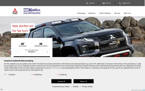 www.autohaus-mueller-wusterhausen.de