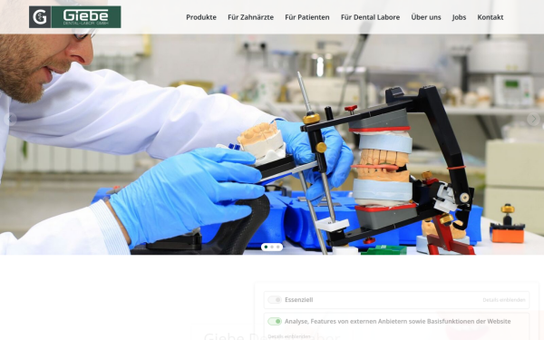 giebedental.de
