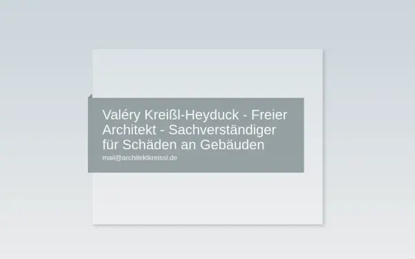 architektkreissl.de