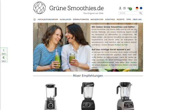 gruenesmoothies.de
