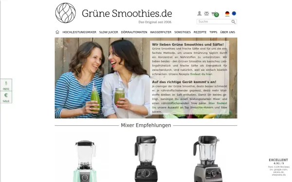 gruenesmoothies.de