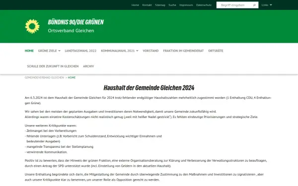 www.gruene-gleichen.de