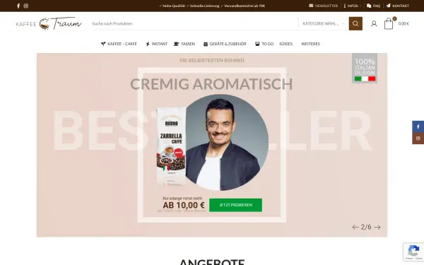 www.kaffeetraum.com