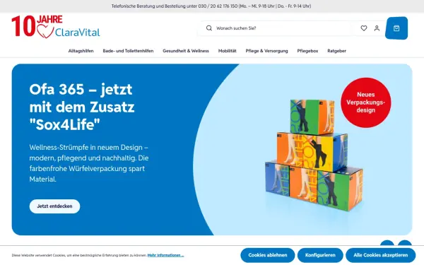 www.claravital.de