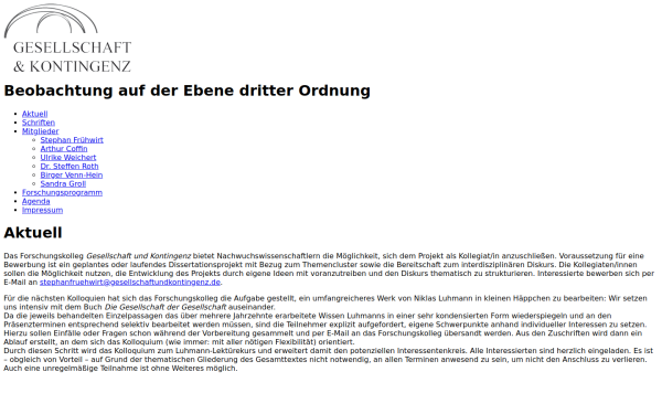 www.gesellschaftundkontingenz.de