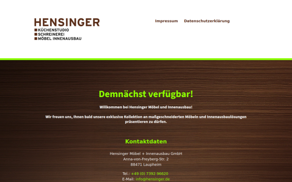 hensinger.de
