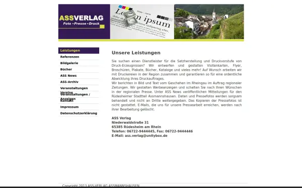 www.ass-verlag.de