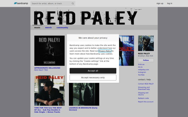 reidpaley.bandcamp.com