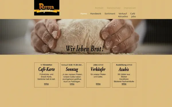 dorfbaeckerei-ritter.de