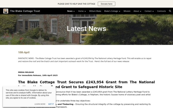 www.blakecottage.org