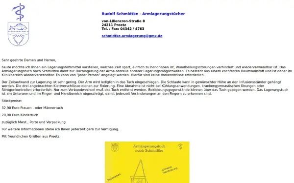armlagerung.de