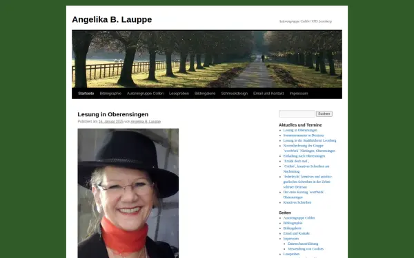 www.angelikablauppe.de
