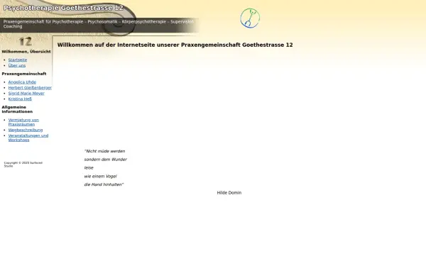 psychotherapie-goethestrasse12.de