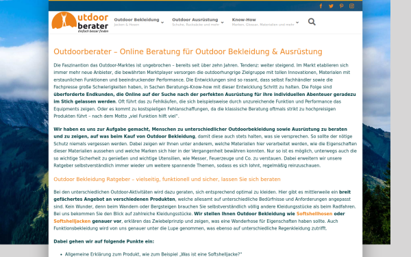 www.outdoorberater.de